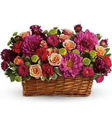 Burst of Beauty Basket from Olney's Flowers of Rome in Rome, NY